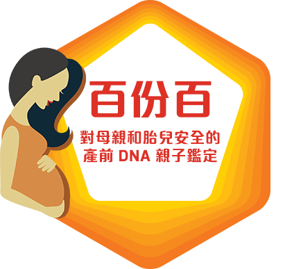百份百對母親和胎兒安全的產前DNA親子鑑定